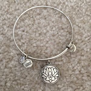 Alex & Ani Om Lotus Flower Bracelet